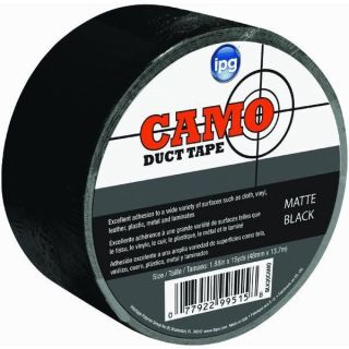 Matte Black Camo Duct Tape by IPG (Intertape Polymer Group) BLK30CAMO