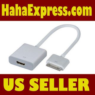   HDMI Adapter to HDTV for Apple New iPad 2 3 iPhone 4 4S 4G iPod Touch