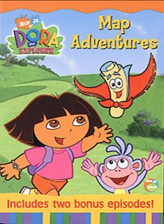 Dora the Explorer   Map Adventures (DVD, 2003)