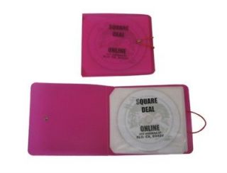   Pink 12 Disc Album CD DVD Disc Case Holder Wallet Storage NEW