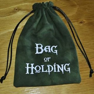 Dungeons & Dragons game dice keys steampunk BAG of HOLDING 