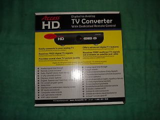  NEW Access HD DTA 1030D DIGITAL TV Analog CONVERTER BOX with REMOTE