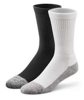 Dr Comfort Diabetic Crew Extra Roomy Length Socks Supports Shape to 