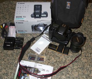 Canon EOS 7D 18 MP Digital SLR Camera (Kit w/ EF S IS 18 135mm Lens 