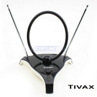 New TIVAX DT 01 Amplified Indoor Digital TV HDTV Antenna