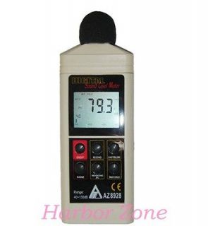 Mini Digital LCD Sound Noise Level Meter Measuring 30~130dBA Decibel 