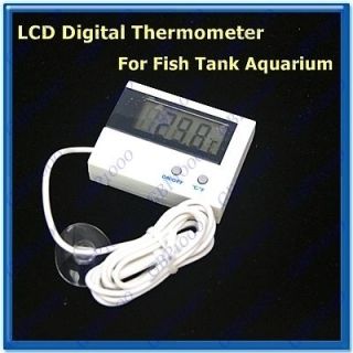   Digital Freezer Fridge Aquarium Temperature Meter Thermometer Probe C