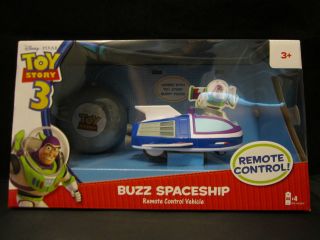 Disney Pixar Toy Story 3 BUZZ SPACESHIP remote control vehicle 