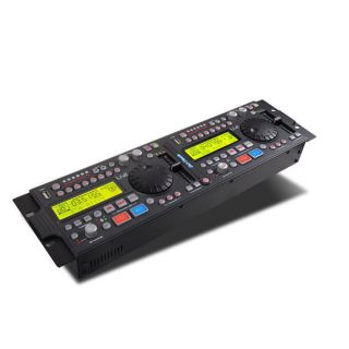 DJ Tech U2 Twin USB Hard Drive DJ Media Player With 9 DSP Effects