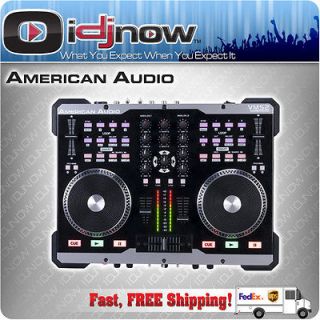   Audio VMS4.1 4 Channel MIDI Computer DJ Controller w/ Virtual DJ LE