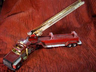 Newly listed 1970S NYLINT RED FIRE ENGINE/TRUCK W WORKING LADDER 