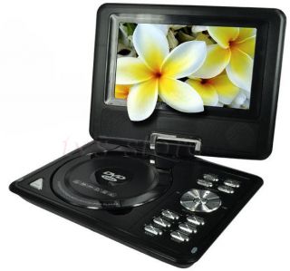 Portable DVD Player Game+USB+AVI+S​D Swivel&Flip MP3 LCD Screen 