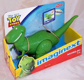 TOY STORY Imaginext WALKING REX Motorized Talking Dinosaur NEW IN BOX