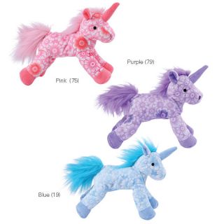 Grriggles Fancy Fillies Dog Toys Plush Unicorn Squeaky Toy for Dogs