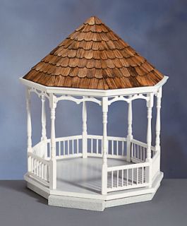 DOLLHOUSE GAZEBO KIT   112 FULL SCALE   Made by Real Good Toys   USA