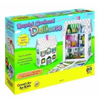 cardboard dollhouse in Dolls & Bears