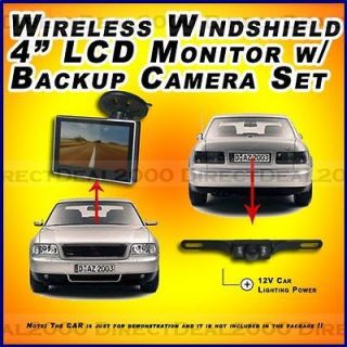   Wireless Reversing Parking Camera w/ 3.5 TFT LCD Car Backup Monitor