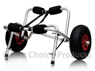   Canoe Carrier Dolly Trailer Tote Trolley Transport Cart Wheel New