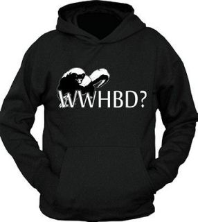 Red Eyes WWHBD? What Would Honey Badger Do Dont Care T shirt Hoodie 