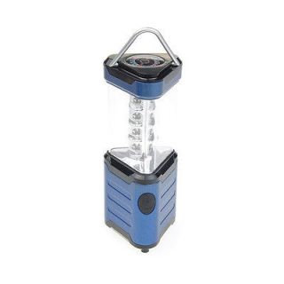 12 LED Gan Canyon Camping Lantern with Built In Compass Blue