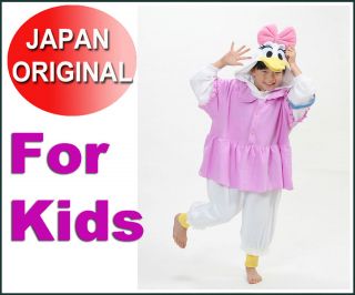 Disney Daisy Duck Costumes for Kids Kigurumi Japanese Pajamas 