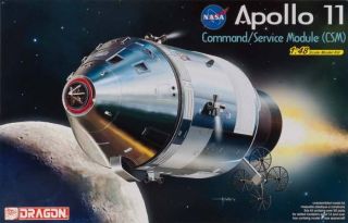 NEW Dragon Models 1/48 Apollo 11 Command/Servic​e Module 11007 NIB