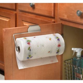 Spectrum 76771 Over The Drawer/Cabinet Paper Towel Holder Brushed 