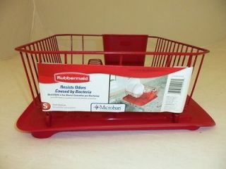 RUBBERMAID SMALL SINK 6008 & 1180 DISH DRAINER AND DRAIN TRAY BOARD 