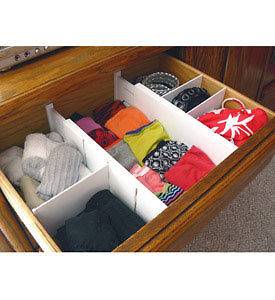 expandable drawer dividers in Housekeeping & Organization