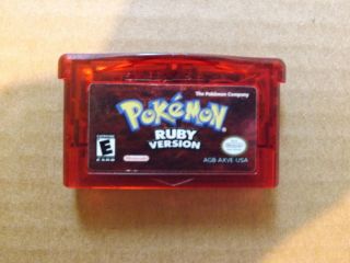 Pokemon Ruby Version (Nintendo Game Boy Advance, 2003)