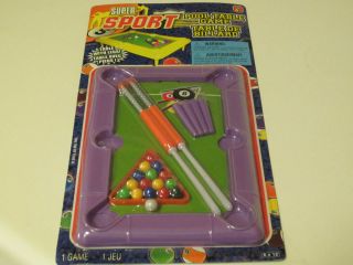   New Super Sport Children Child Toy Pool Table Billiards Game On Legs
