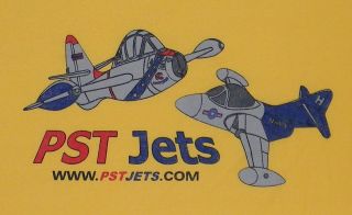 PST Jets Golf Shirt XXL RC Planes Navy Helicopter Miniature Turbines 