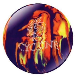 12lb Ebonite Cyclone Purple/Orange/​Yellow Bowling Ball