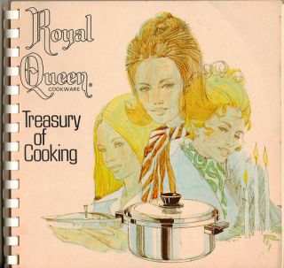 1976 Vintage Royal Queen Cookware Cookbook Recipe Book Recipes