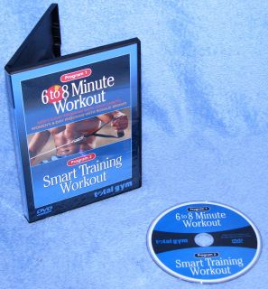    ~~~ NEW ~~~ TOTAL GYM 6 TO 8 MINUTE & SMART TRAINING DVD WORKOUT