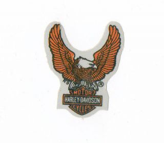 HARLEY DAVIDSON EAGLE AND SHIELD REFLECTIVE HELMET DECAL 2X1.5NEW 