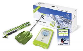   Avalanche Rescue Kit   Avalanche Transceiver, Shovel and Probe + Book