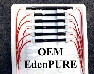   Set of 6 NEW OEM EdenPURE 1000, GEN3 Infrared Heater Heating Elements