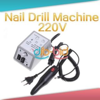   Pedicure Electric File Drill Nail Art Machine Salon Equipment 220V #3