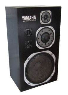 YAMAHA NS1000M SPEAKERS   COMPLETE RESTORATION & UPGRADE   FLAWLESS