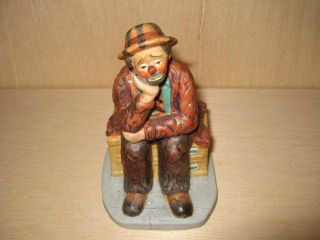 Emmett Kelly Circus Collection Clown Ceramic Limited Edition # 7725