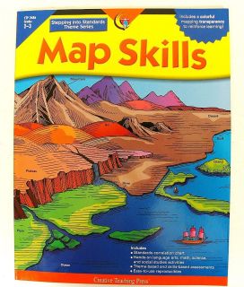   Grade 2nd 3rd teacher resource activity book geography/language/math