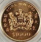   Kong $1000 Royal Visit Gold Coin, Queen Elizabeth II, In Box NO COA