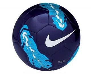 Nike T90 Total 90 Pitch Soccer Ball 2012 Navy  Sky White Brand New 