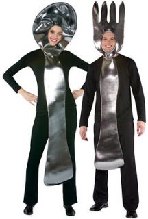 Spoon And Fork Couples Halloween Costume Set