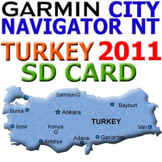 Garmin City Navigator TURKEY MAP Micro/SD Card for GPS