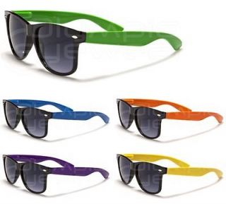   Vintage Wayfarer Retro Sunglasses Two Tone Black   Pick your Color