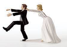 humorous wedding cake topper in Cake Toppers