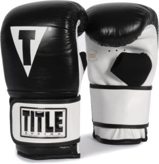 TITLE Pro Heavy Bag Gloves gear boxing muay thai kickboxing mma 