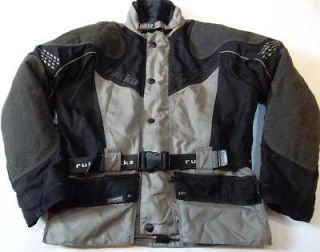   Gore Tex Motorcycle Jacket Black / Grey Euro 50   UK 40 Chest
